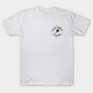 Ping Pong Player T-Shirt